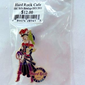 Hard Rock Cafe Pirate Girl Pin Destin, Florida